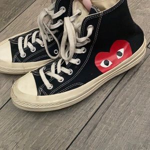 COMME DES GARÇONS PLAY X CONVERSE HIGH TOP
